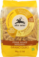 Makaron rurki penne (semolinowy razowy) BIO - penne rigate integrali BIO - Alce Nero 500g