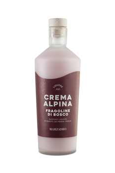 Włoski likier poziomkowy Crema Alpina - Marzandro 700ml
