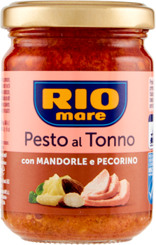 Włoskie pesto z tuńczykiem, migdałami i serem pecorino - Rio Mare 130 g