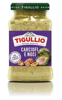 Salsa z karczochami i orzechami włoskimi - Tigullio 185 g
