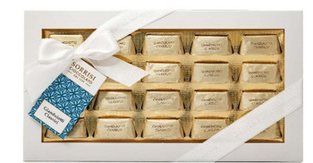 Włoskie czekoladki gianduiotti bombonierka - Boella & Sorrisi 220 g