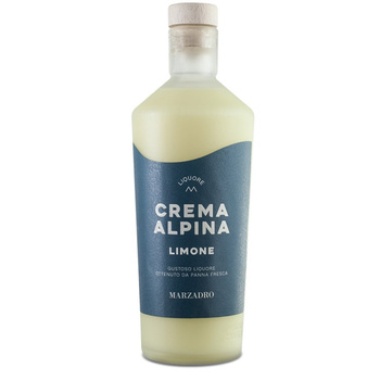 Kremowy likier cytrynowy crema alpina - Marzadro 700ml