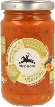 Ekologiczny sos pomidorowy z warzywami BIO - Verdure - Alce Nero 350 g
