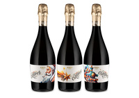 Włoskie wino musujące Spumante Brut Chardonnay - Ceci 750 ml