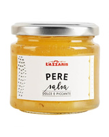 Salsa słodko-pikantna gruszkowa - Salsa dolce-piccante di pere - Lazzaris 120 g