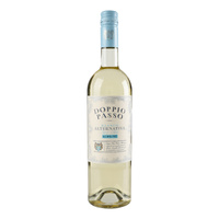 Bezalkoholowe wino białe alternativa - Doppio Passo 750 ml