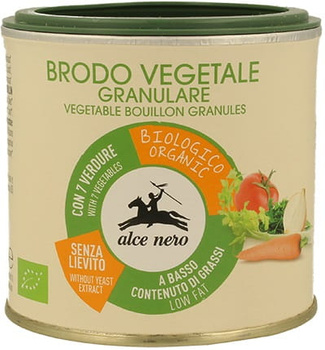 Bulion warzywny w proszku BIO - brodo vegetale granulare BIO - Alce Nero 120 g