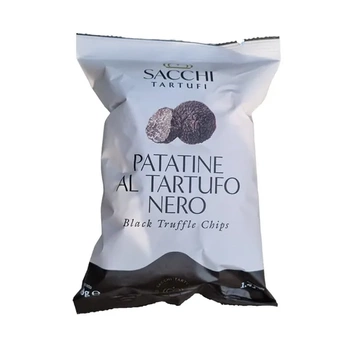 Chipsy z czarną truflą - Patatine al Tartufo Nero - Sacchi Tartufi 40 g