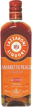 Likier Amaretto z brzoskwinią - Lazzaroni 700 ml