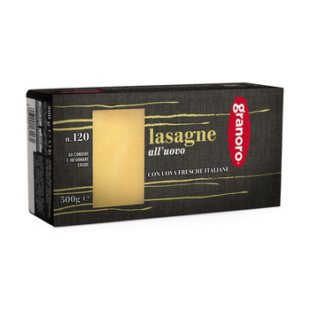 Makaron jajeczny do lasagne - lasagne all'uovo - Granoro 500 g