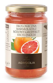 Marmolada z różowych grejpfrutów BIO - Agrisicilia 360 g