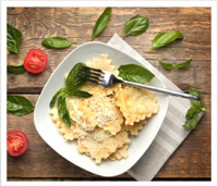 Ravioli z zielonymi szparagami i mascarpone - Perino 250 g