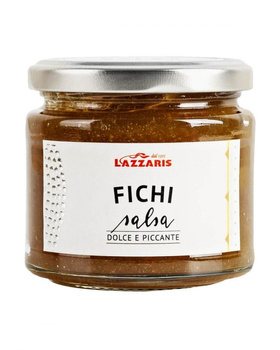 Salsa słodko-pikantna figowa - Salsa dolce-piccante di fichi - Lazzaris 110g