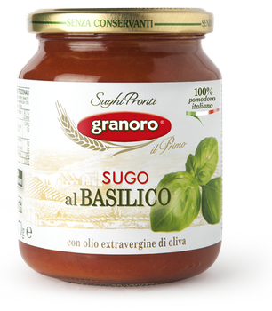 Sos pomidorowy z bazylią - sugo al basilico - Granoro 370 g