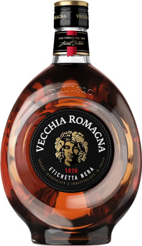 Włoska brandy Etichetta Nera - Vecchia Romagna 700 ml