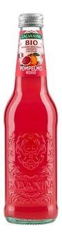 Włoska lemoniada z czerwonego grapefruita BIO - Limonata Gassata di Pompelmo Rosso BIO - Galvanina 355 ml
