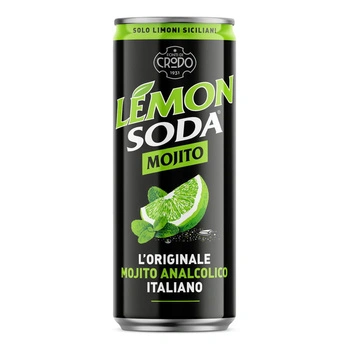 Włoski napój o smaku Lemon Soda Mojito - Fonti di Crodo 330 ml