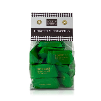 Włoskie czekoladki z pistacjami gianduiotti Boella & Sorrisi 200 g