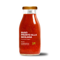 Sugo z pomidorkami koktajlowymi Siciliana BIO - Convivia 250 g