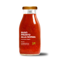 Sugo pronto alla norma z pomidorków koktajlowych BIO - Convivia 250 ml