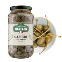 Jabłuszka kaparowe w zalewie - Delizia 580 ml