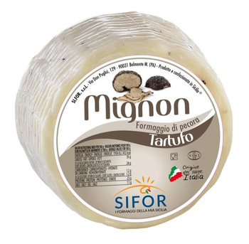 Ser owczy z truflami - formaggio di pecora tartufo - Mignon wg wagi