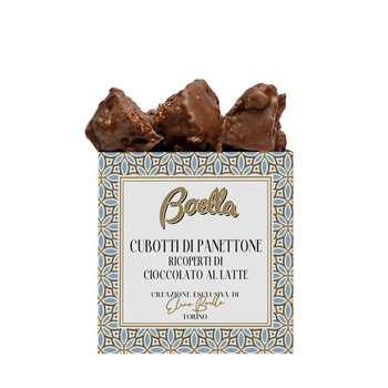 Kosteczki Panettone w mlecznej czekoladzie - Boella & Sorrisi 300 g