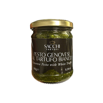 Pesto bazyliowe z truflą letnią czarną - Sacchi Tartufi 180g