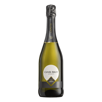 Wino musujące wytrawne Cuvée Brut - Capetta 750 ml