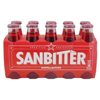 Włoski bezalkoholowy napój Sanbitter - San Pellegrino 10 x100 ml