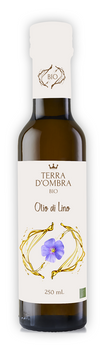 Olej lniany BIO - Terra D'ombra 250ml