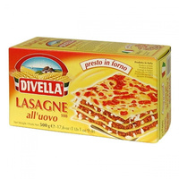 Makaron jajeczny do lasagne - lasagne all'uovo - Divella 500