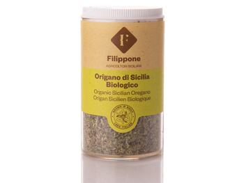 Oregano rozdrobnione kwiatki i listki - Origano di Sicilia Biologico - Filippone  15g